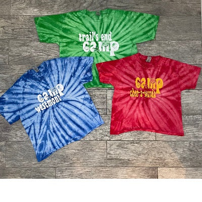 Groovy Camp Tie Dye Tee