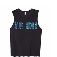 Neon Lights Camp Name Muscle Tank