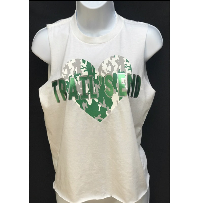 Camo Heart Muscle Tank