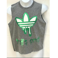 Drippy Adidas Style Muscle Tank