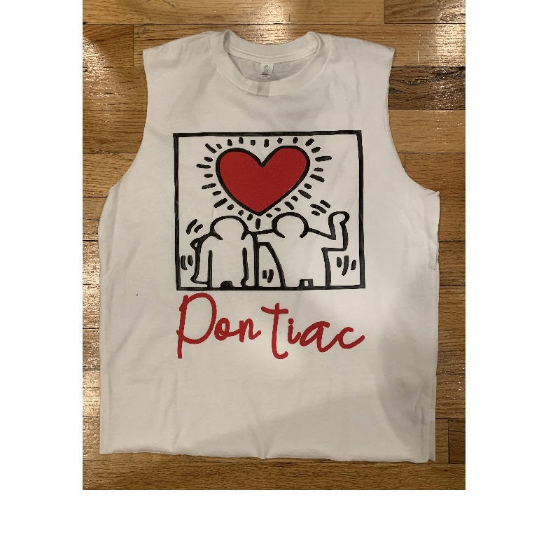 Heart Burst Camp Muscle Tank