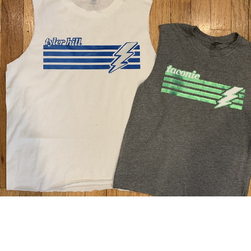 Stripes and Bolt Camp Muscle Tank